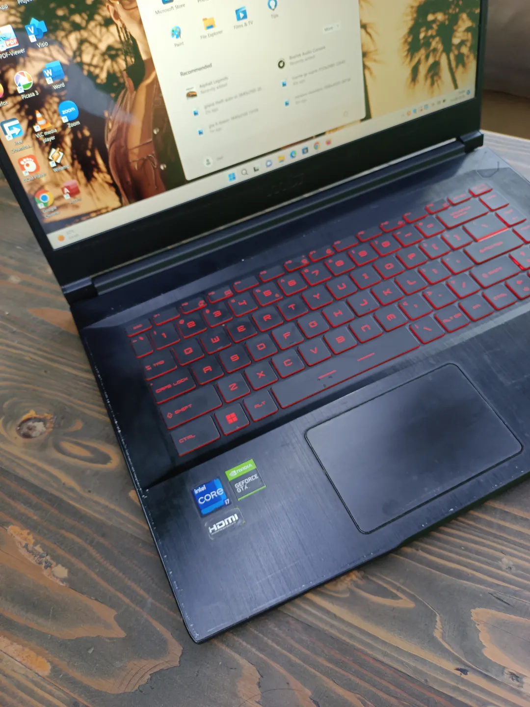 MSI Gf63 Thin foto 2