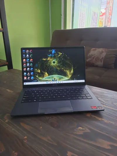 Laptop ADVAN 1405 RYZEN 5-3500U 8GB 256GB second di Jogja